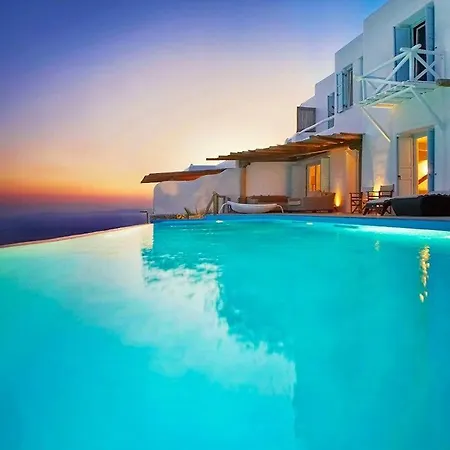 Luxury Mykonos Kings And Queens Private Pool Kastro 빌라 Mykonos Town