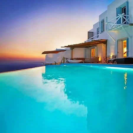 Villa Luxury Mykonos Kings And Queens Private Pool Kastro Mykonos Town